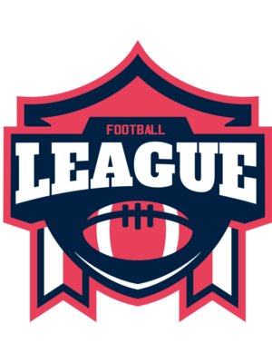 League Football logo template 02